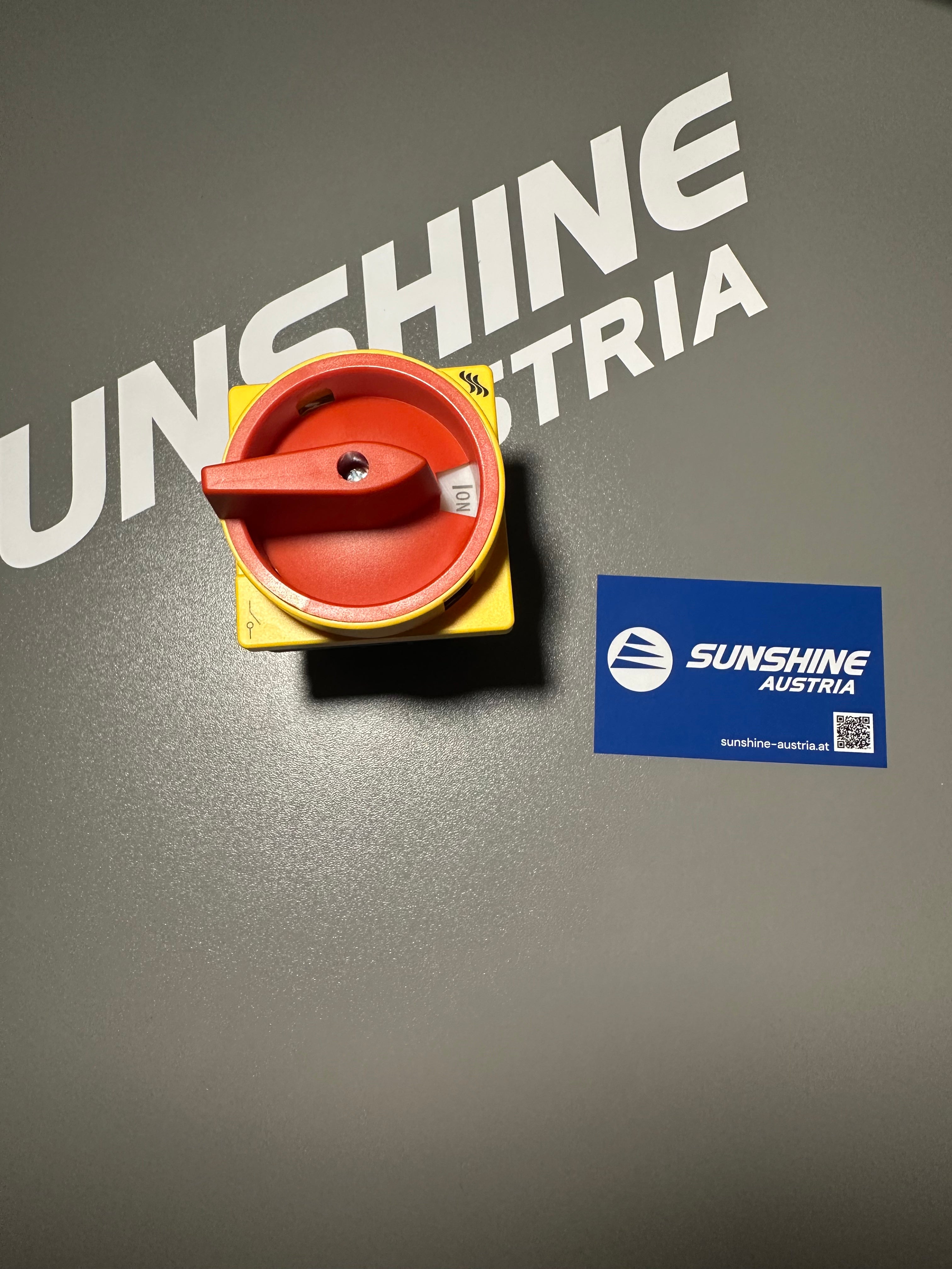 Hauptschalter für Sunshine-Austria Hebebühnen